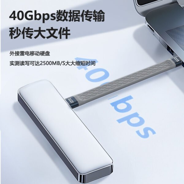 USB4 Full-Function Type-C Cable – 240W / 40Gbps / 8K Video Support - Image 2