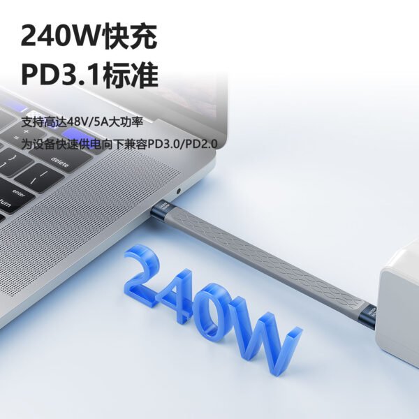 USB4 Full-Function Type-C Cable – 240W / 40Gbps / 8K Video Support - Image 5